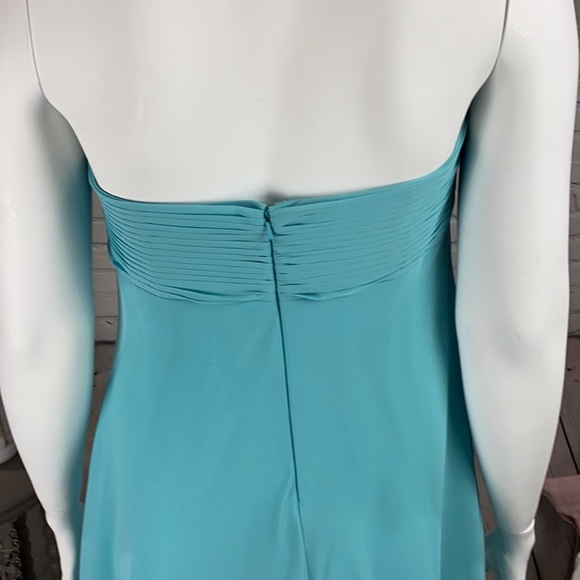 DAVID’S BRIDAL Blue Dress Size: 18 - Picture 6 of 17